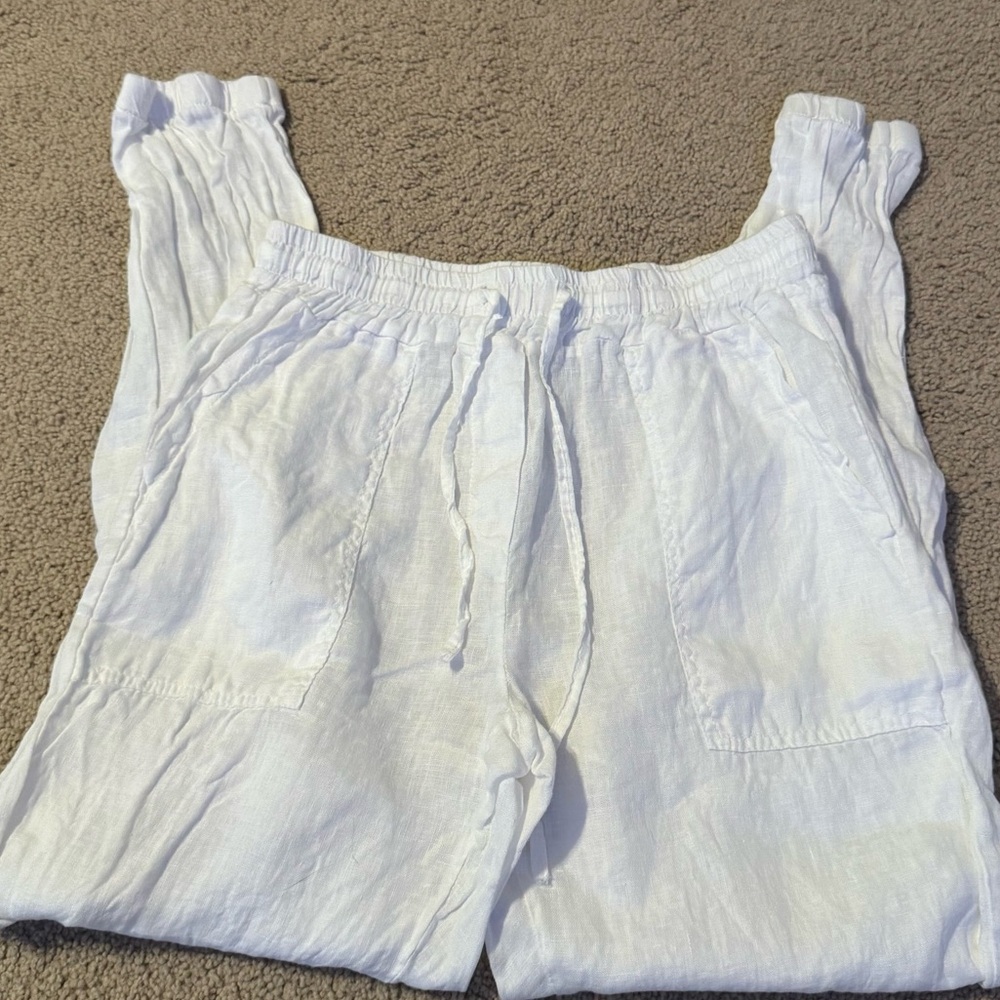 femme fatale linen pants